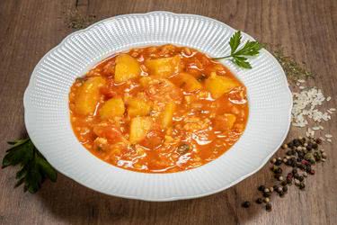 Яхния картофи с ориз