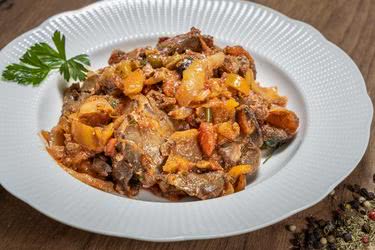 Пилешки дробчета по селски