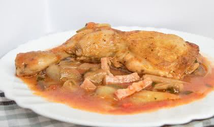 Пиле по ловджийски