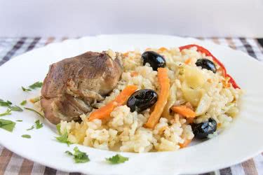 Свинско с ориз по манастирски