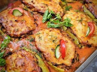 Тиквички с ориз и кайма Тиквички с ориз и кайма